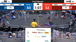 Mercury 2024 Final Tiebreaker: 118, 3005, 5892 vs 2468, 6672, 6357