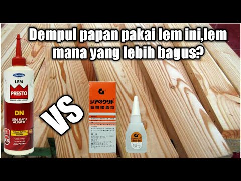 Tes kekuatan lem dan presto di kayu jati hasil cukup bagus dan bisa anda lihat,lem dan presto juga b. 