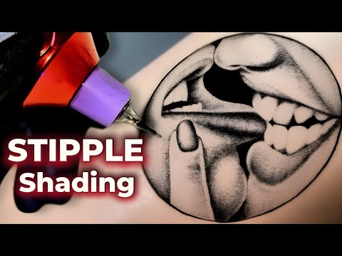 Stipple Shading Tattoo Tutorial Technique For Realism Portrait Tattoos 
