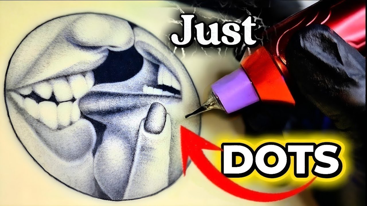 Простое и эффективное создание гиперреалистичных точечных рисунков! Пошаговое руководство.