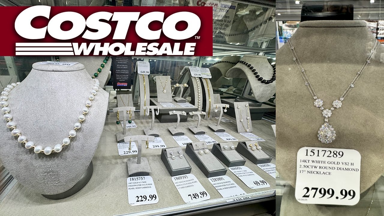 💍 COSTCO NEW FINE JEWELRY COLLECTION 🌟 14K GOLD & DIAMONDS 🎄 STUNNING HOLIDAY GIFTS 2025 🎁