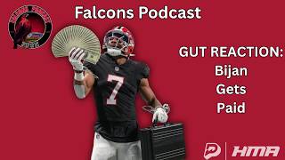 Gut Reaction: Bijan gets PAID + Falcons Reaching Crisis-Mode at Key Position | Falcons Podcast