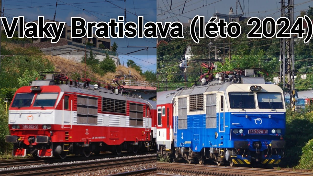 Vlaky Bratislava | léto 2024