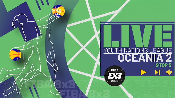 LIVE 🔴 FIBA 3x3 Youth Nations League 2025 - Oceania 2 - Stop 5 | #3x3Basketball