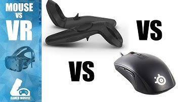 VR Controllers VS Mouse - IS MOUSE AND KEYBOARD BEAT ?