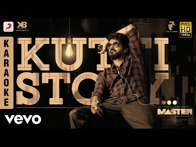 Master - Kutti Story Karaoke | Thalapathy Vijay | Anirudh Ravichander class=