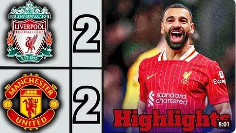 HIGHLIGHTS - Liverpool 2-2 Man United | Premier League 24/25 | All Goals & Extended Highlights |
