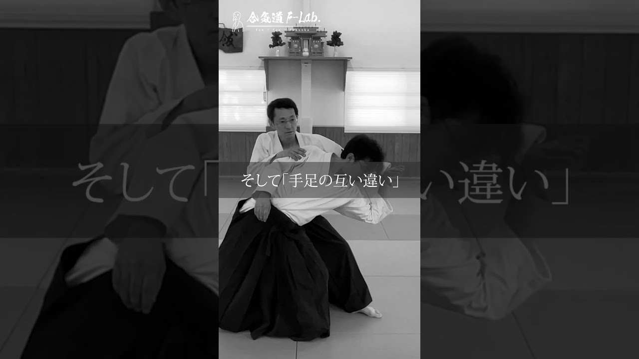 手足の一致を学ぶ「後両手取 入身投げ」公開中 #合気道 #aikido