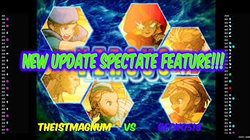 NEW UPDATE FEATURE ~ MVC2 The1stMagnum VS gecko518