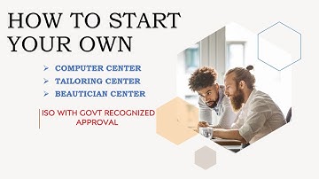 How to start Computer Training Center, Tailoring, Beautician. Franchisee Full details, in Tamil