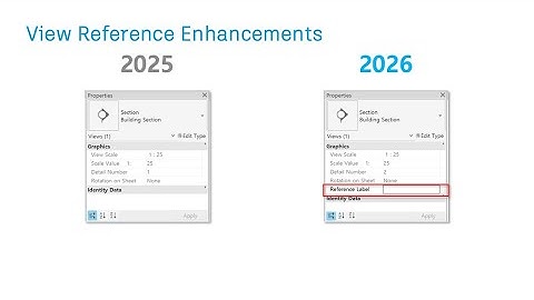 Revit 2026 View Reference label