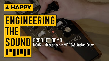Moog: Moogerfooger MF-104M Analog Delay | Full Demo and Review