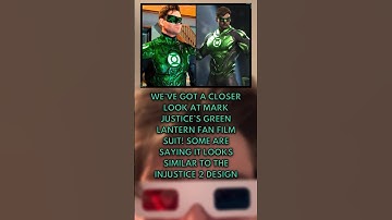 Green Lantern: SUIT CLOSE LOOK!! 🔥
