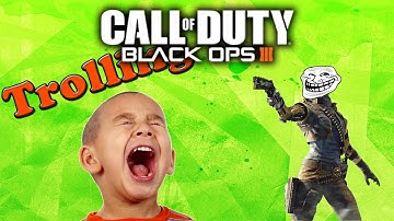 Bo3 1v1 Trolling the cockiest squeaker ever!!! Black Ops 3 Funny Moments(headshots only)