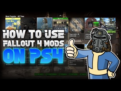 cant download ps4 mods fallout 4