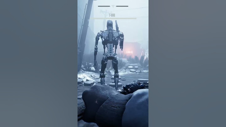 Taking out a T800 with a Knife in Terminator Resistance on PS5