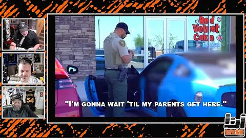 Teen Calls Dad After Speeding In His Mustang (Cop Cam)