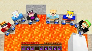 ¡MINECRAFT pero si MUERO mis amigos PIERDEN!  Speedrun Manhunt con los PANAS