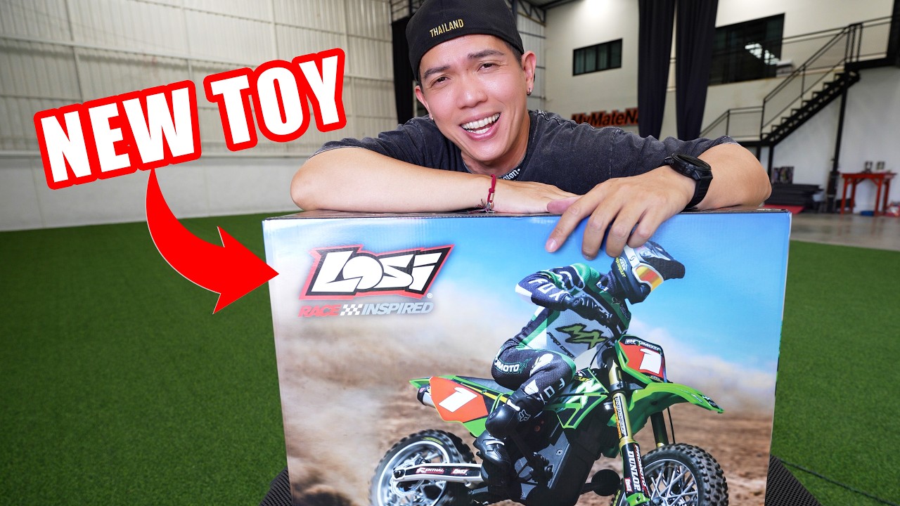 รีวิวรถมอเตอร์ไซค์บังคับ!!! ราคา 3 หมืนบาท | Losi Pro Moto MX