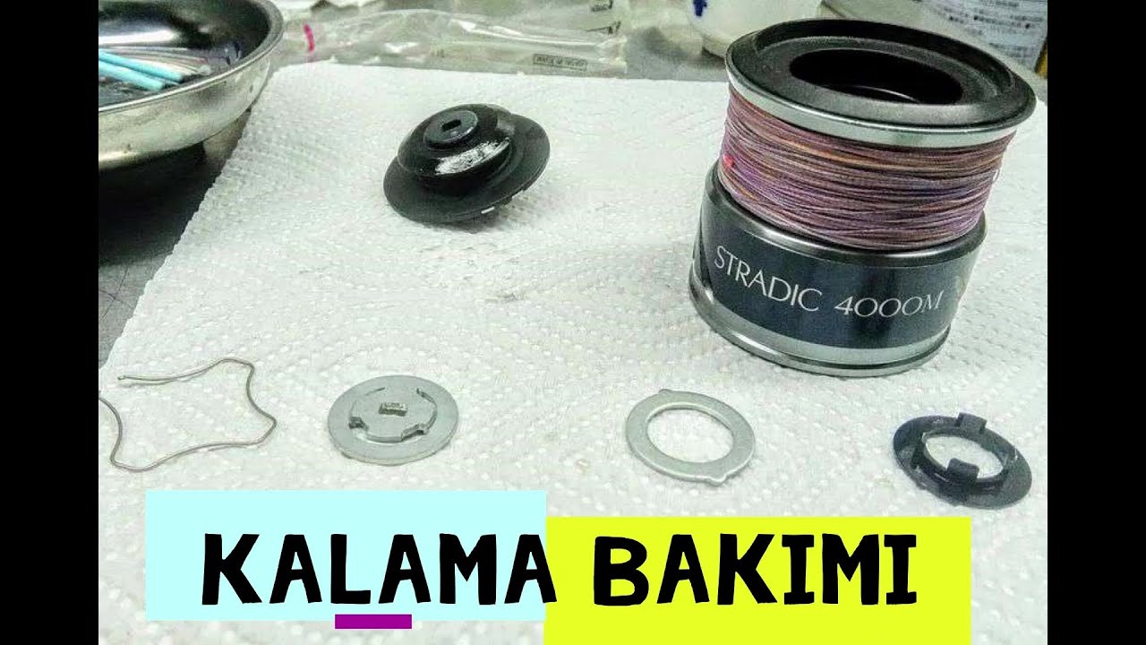 Shimano Spin makinalarının Drag sistemlerinin bakımı