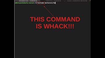 Change the Hostname in Linux with ONE COMMAND