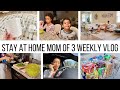 WEEKEND CLEANING ROUTINE // GROCERY SHOPPING, HOMEGOODS, ERRANDS & MOMLIFE :)