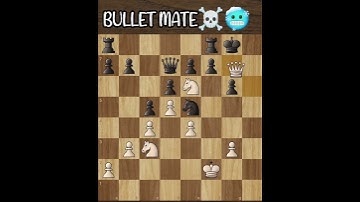 Brilliant Bullet Mate #chess #brilliantmove  #learnchesstactics #gothamchess  #trending #checkmate