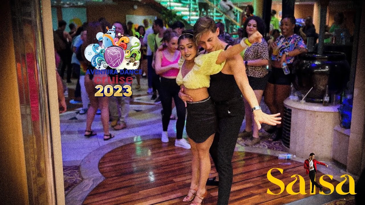⁣Salsa Dancing Jessica Quiles & Nery Garcia at ADC 2023