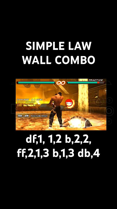 Simple Law Combo #fgc #tekken #martiallaw#tekken6 #tekken8 #gaming #combo #
