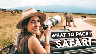 SAFARI PACKING GUIDE | What to pack for an East African Safari!