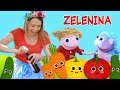 Zelenina pre deti - učíme sa s deťmi zeleninu | Robíme si šalát | Hanička a Murko