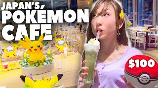 I SPENT $100 at Japan’s Pokémon Cafe!