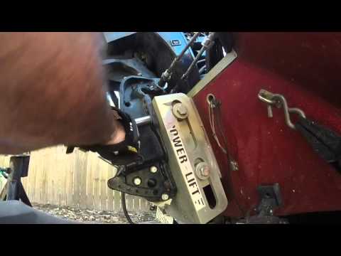 Mercury Black Max trim motor repair