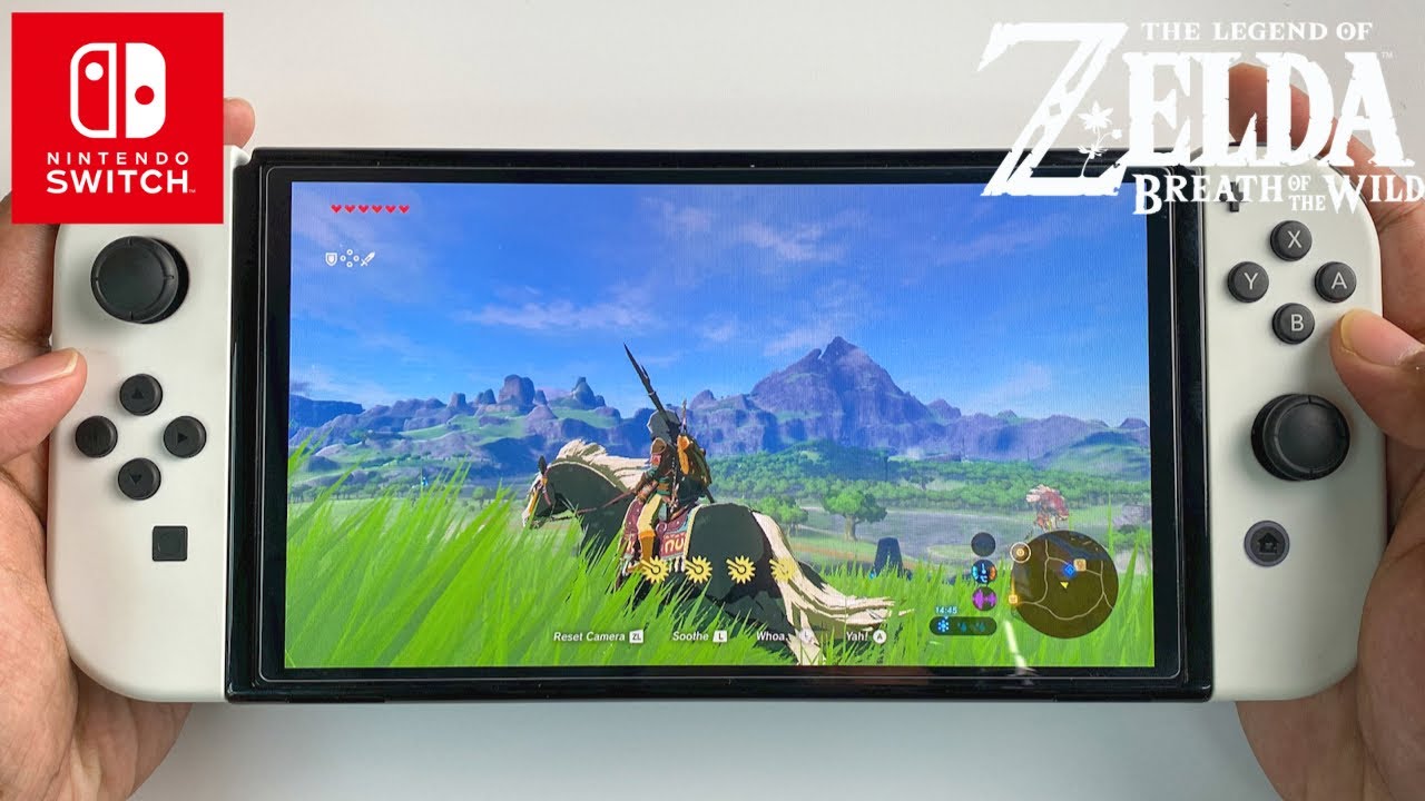 Zelda: Breath of the Wild OLED Nintendo Gameplay - Part 5