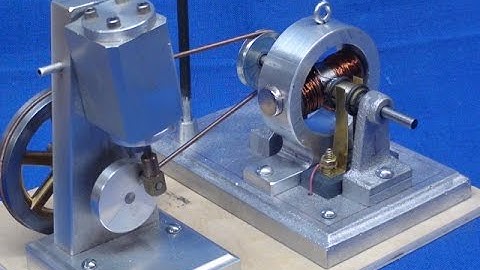 Pt 7 tubalcain BUILDS A MODEL DYNAMO for a Steam Engine