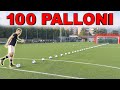 100 PALLONI CHALLENGE ASSURDA!! w/Footwork Italia