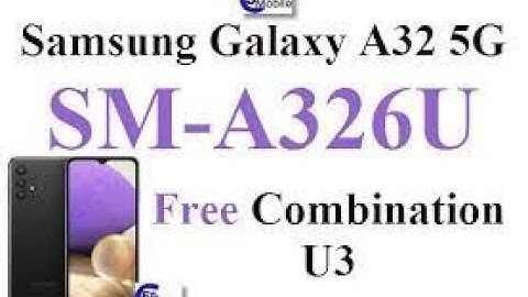 A326U U8 Dead Recover OS13 Scatter Firmware [Dead Boot Repair] File Free By HydraFlashing