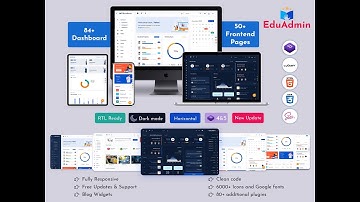 EduAdmin - Education Dashboard Template And LMS Dashboard