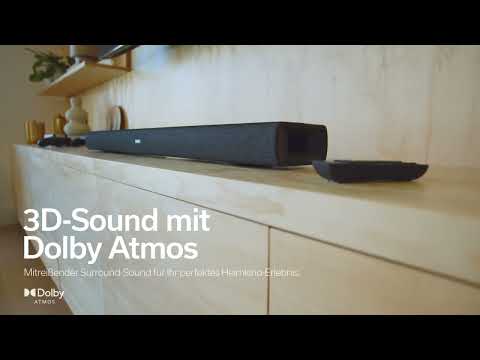 Soundbar Denon DHT-S217 mit Dolby Atmos, Bluetooth und integrierten Subwoofern