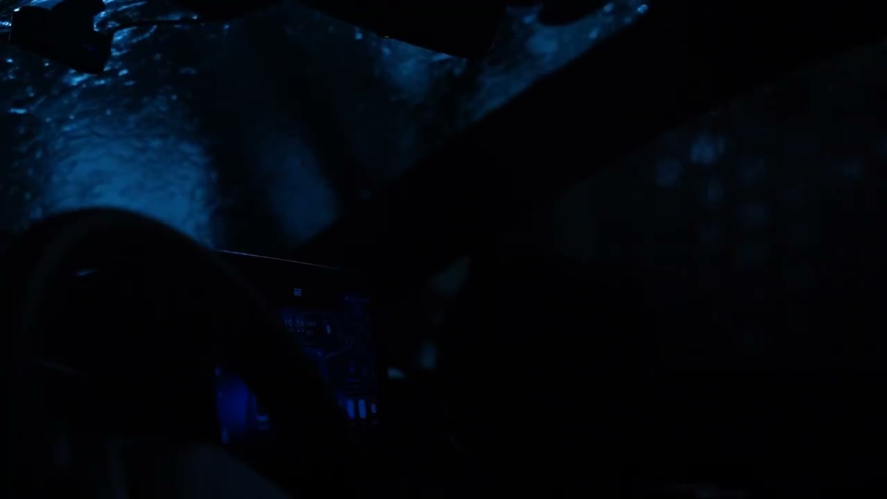 Falling Asleep In The Camping Car On A Rainy And Thunderstorm Night - Relax Sound ASMR