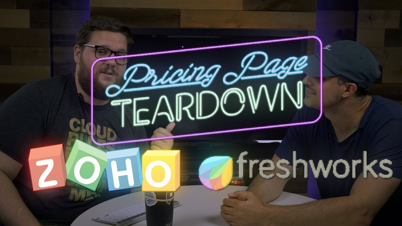 Tearing Down the Pricing of Zoho and Freshworks | Pricing Page Teardown