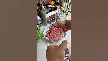 DIY viral tissue Rose ✨🌹 #art #diy #drawing #youtubeshorts #shorts #rose #craft #video