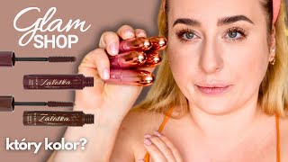 TE *nowości* GLAM SHOP 💗 tusz BRĄZOWY czy BURGUND? ✨ makeup BEZ PODKŁADU