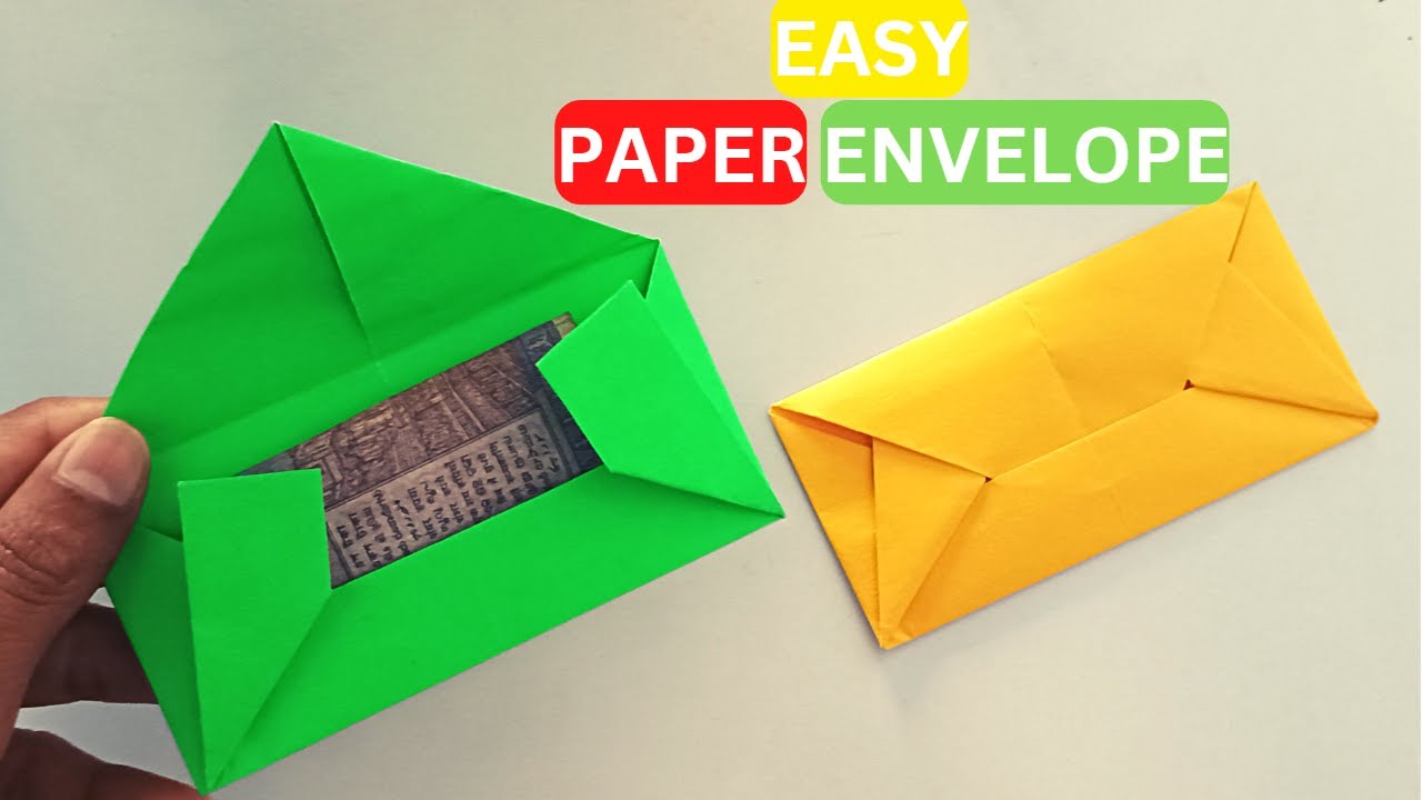 Origami Money Envelope - I Try DIY