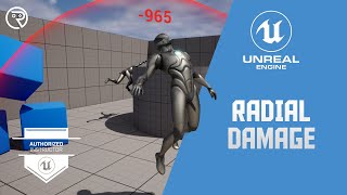 Unreal Engine 5 Tutorial -  Radial Damage