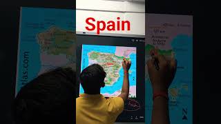 Spain #heatwaves #spain #madrid #wildfire #earthquake #tsunami #map #mapping #europe #france