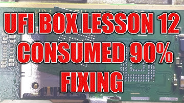 UFI BOX LESSON NO 12 CONSUMED 90% FIXING