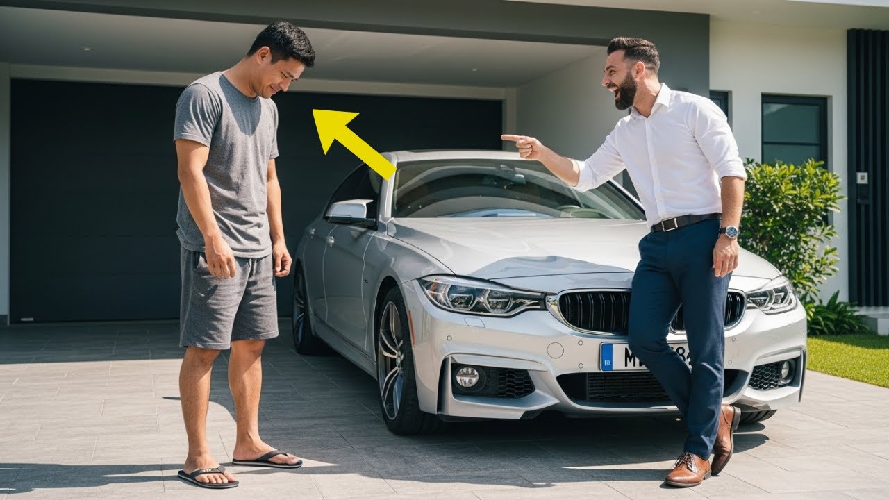 Ganhei milhões. Pedi carona ao meu vizinho de BMW e ele riu, até ver meu helicóptero pousar.