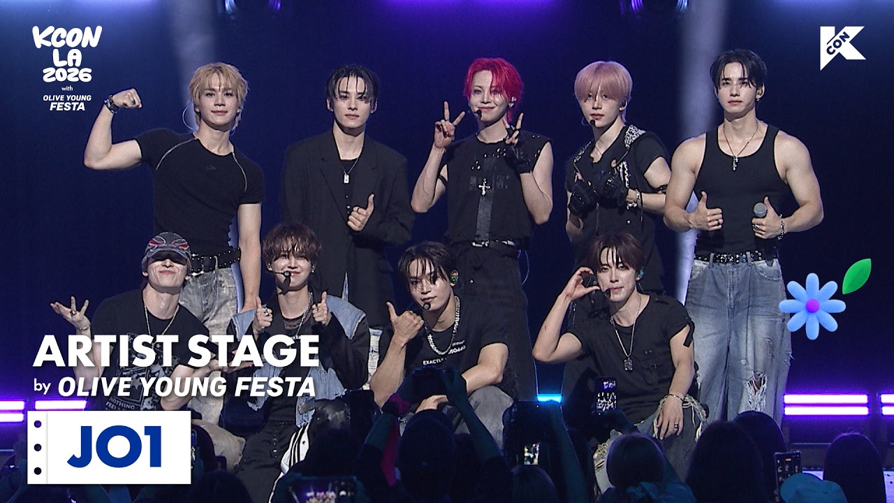 ENG/JPN/KOR) VOD 🟡 | ARTIST STAGE | JO1 | KCON LA 2026 - YouTube