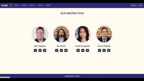 Codeup Web Development Capstone Project - Supporters of Children with Additional Needs - Apex Cohort